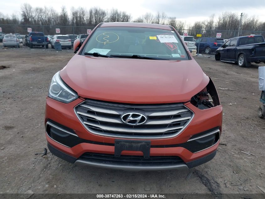 5XYZTDLB4HG488927 2017 Hyundai Santa Fe Sport 2.4L