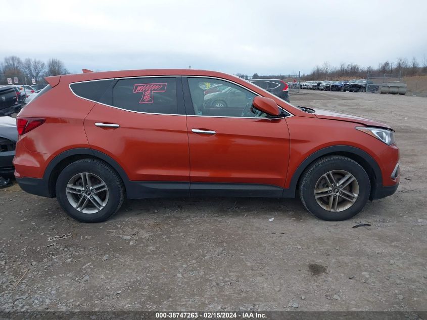 2017 Hyundai Santa Fe Sport 2.4L VIN: 5XYZTDLB4HG488927 Lot: 38747263