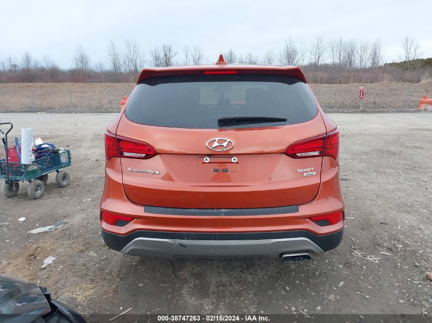 2017 Hyundai Santa Fe Sport 2.4L VIN: 5XYZTDLB4HG488927 Lot: 38747263