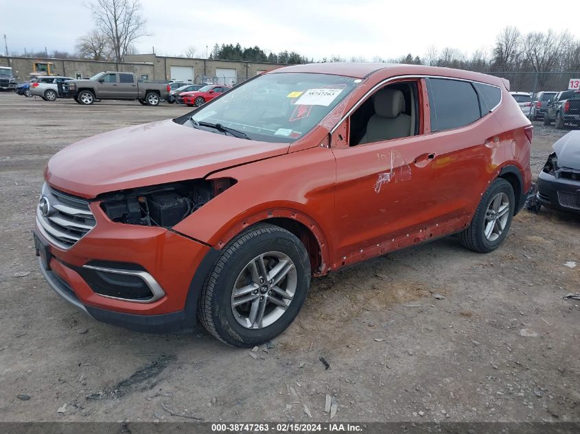 2017 Hyundai Santa Fe Sport 2.4L VIN: 5XYZTDLB4HG488927 Lot: 38747263