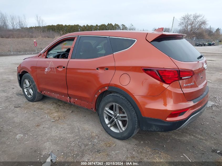 2017 Hyundai Santa Fe Sport 2.4L VIN: 5XYZTDLB4HG488927 Lot: 38747263