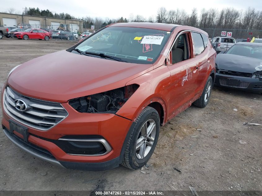 2017 Hyundai Santa Fe Sport 2.4L VIN: 5XYZTDLB4HG488927 Lot: 38747263