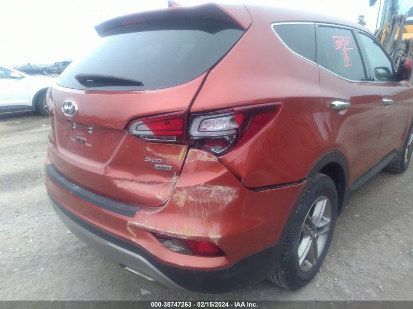 5XYZTDLB4HG488927 2017 Hyundai Santa Fe Sport 2.4L