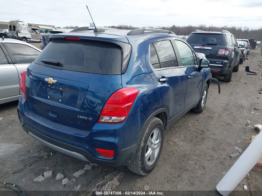 VIN 3GNCJLSB9KL346653 2019 CHEVROLET TRAX 1LT
