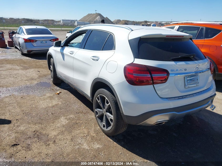 2019 Mercedes-Benz Gla 250 VIN: WDCTG4EB3KU000591 Lot: 38747456