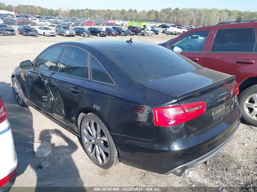 2013 AUDI A6 3.0T PREMIUM - WAUJGAFC0DN083281