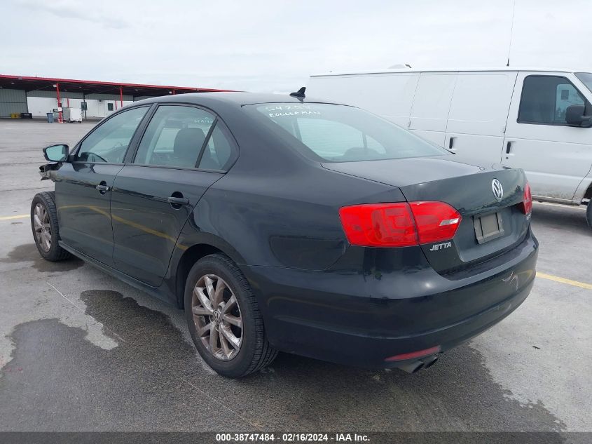 2012 Volkswagen Jetta 2.5L Se VIN: 3VWDP7AJ1CM320570 Lot: 38747484