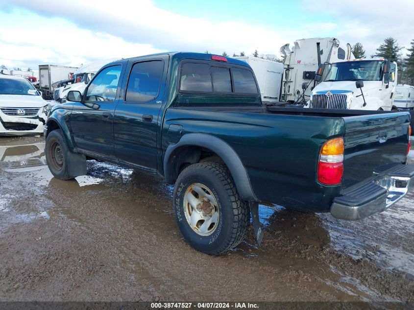 2002 Toyota Tacoma Base V6 (A4) VIN: 5TEHN72N52Z039806 Lot: 38747527