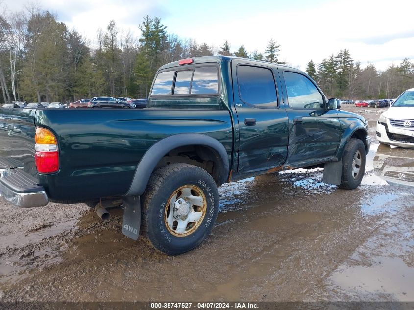 2002 Toyota Tacoma Base V6 (A4) VIN: 5TEHN72N52Z039806 Lot: 38747527