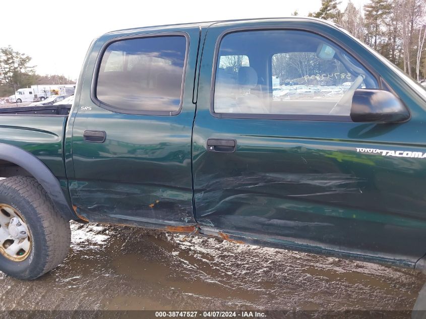 2002 Toyota Tacoma Base V6 (A4) VIN: 5TEHN72N52Z039806 Lot: 38747527