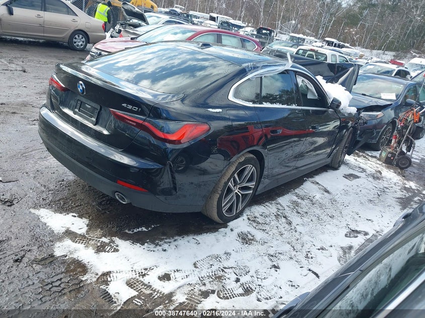 2023 BMW 430I Gran Coupe xDrive VIN: WBA73AV04PFP61056 Lot: 38747640