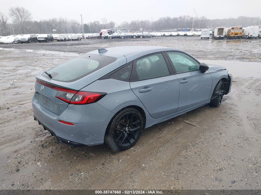 VIN 19XFL2H88NE005808 2022 HONDA CIVIC SPORT