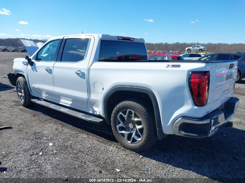 2023 GMC Sierra 1500 4Wd Short Box Slt VIN: 1GTUUDE80PZ249576 Lot: 38747672