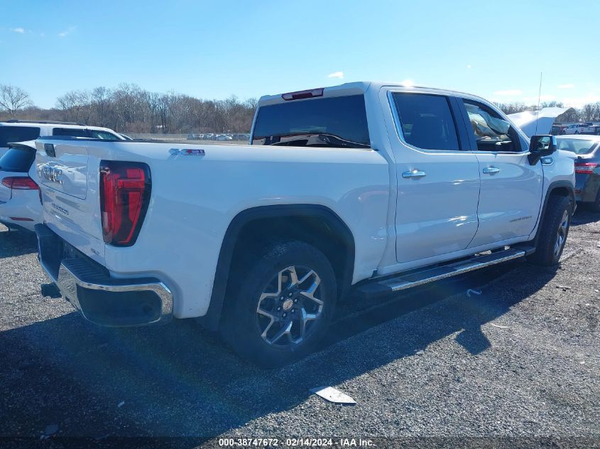 2023 GMC Sierra 1500 4Wd Short Box Slt VIN: 1GTUUDE80PZ249576 Lot: 38747672