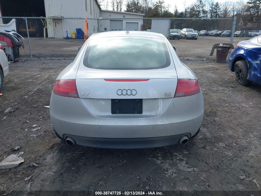 2009 Audi Tt 3.2 VIN: TRUVD38J491007023 Lot: 38747725