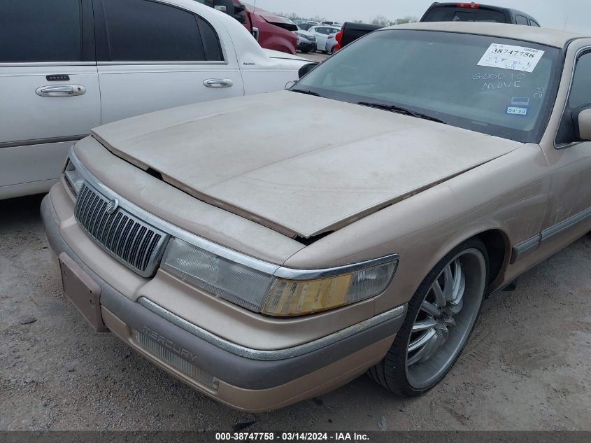 1993 Mercury Grand Marquis Ls VIN: 2MELM75W0PX686459 Lot: 38747758