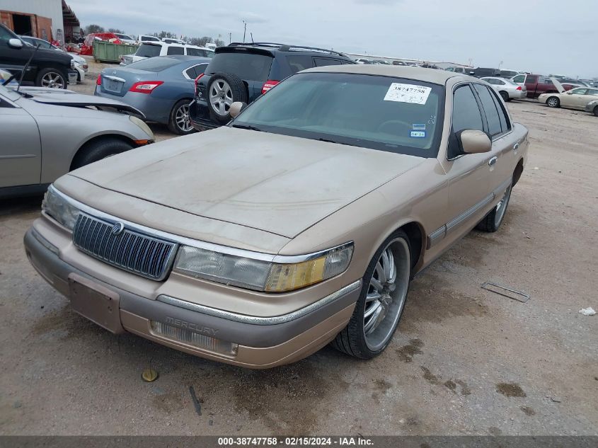 1993 Mercury Grand Marquis Ls VIN: 2MELM75W0PX686459 Lot: 38747758