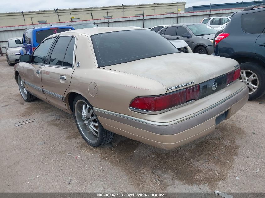 1993 Mercury Grand Marquis Ls VIN: 2MELM75W0PX686459 Lot: 38747758