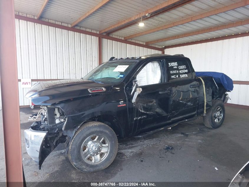 2022 Ram 2500 Tradesman VIN: 3C6UR5CL0NG221358 Lot: 38747765