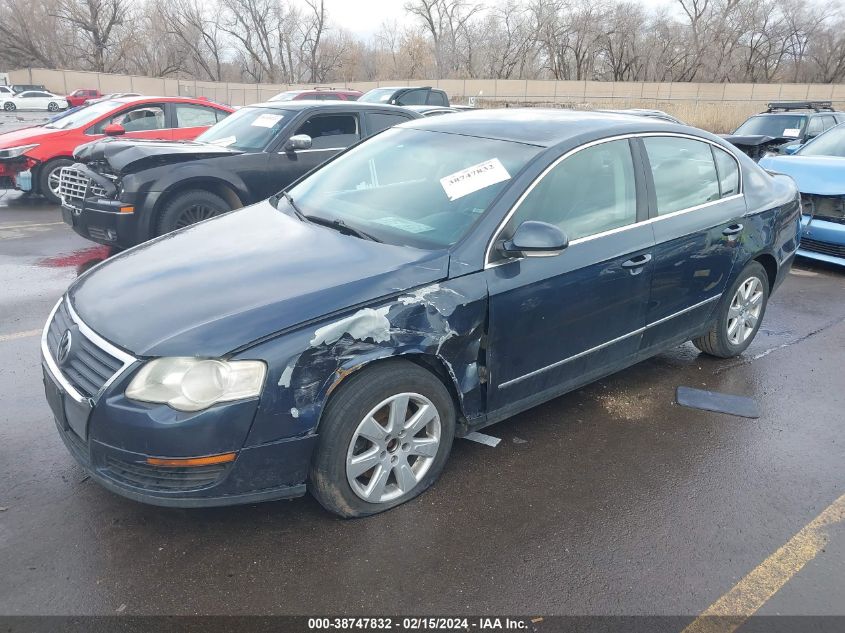 2006 Volkswagen Passat 2.0T/Value Edition VIN: WVWAK73C66P046817 Lot: 38747832