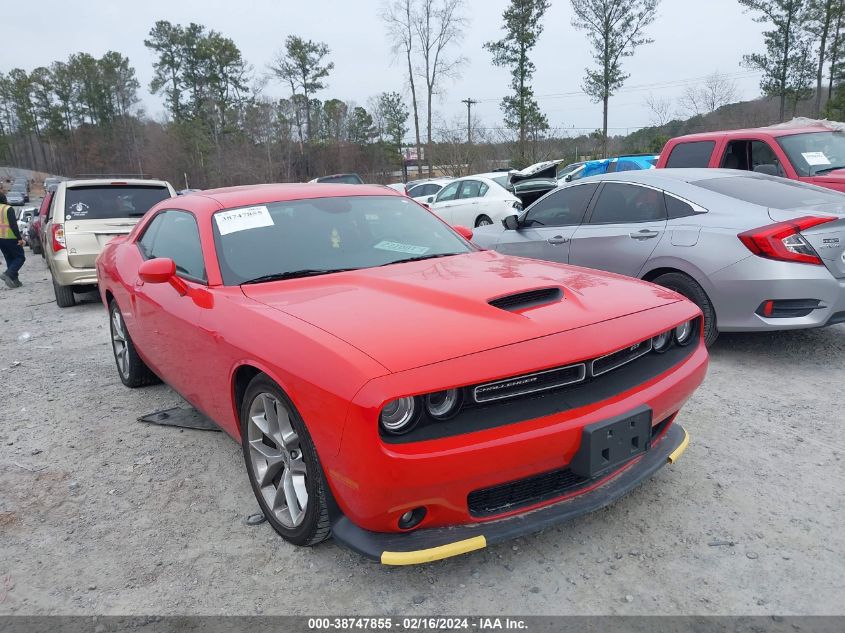 VIN 2C3CDZJG4NH185095 2022 DODGE CHALLENGER no.1