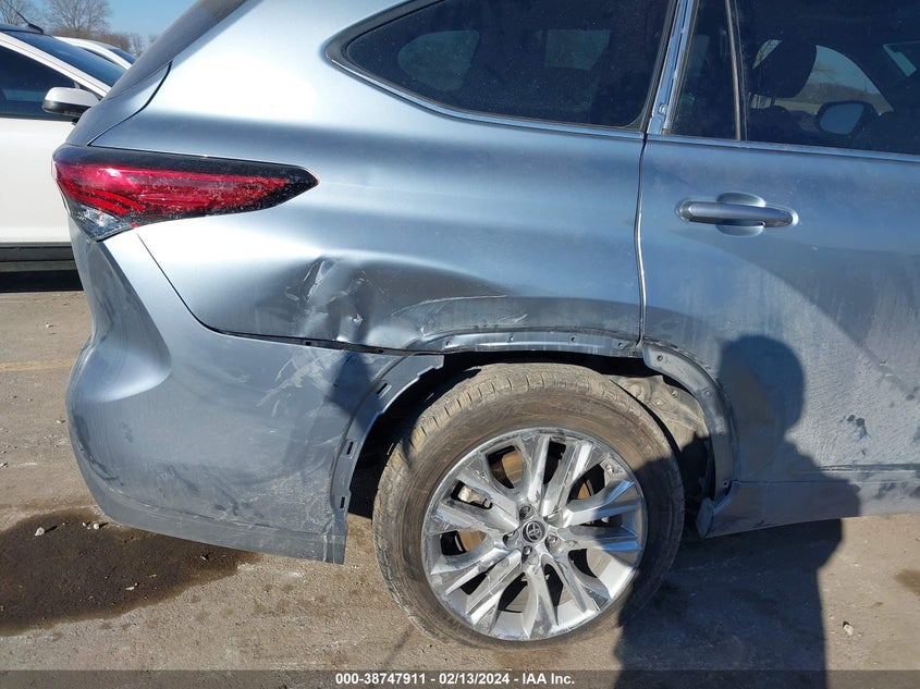 2021 TOYOTA HIGHLANDER VIN: 5TDDZRBH6MS143603