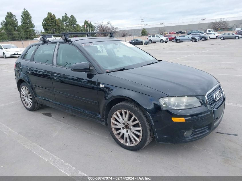 2006 Audi A3 2.0T VIN: WAUNF68P76A001381 Lot: 38747974