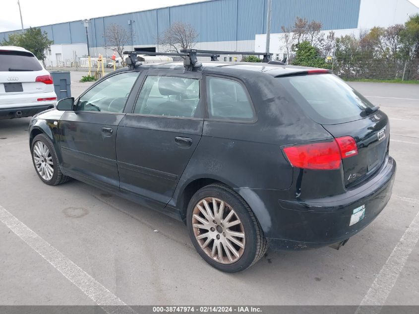 2006 Audi A3 2.0T VIN: WAUNF68P76A001381 Lot: 38747974