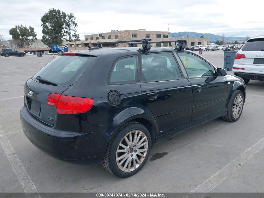 2006 Audi A3 2.0T VIN: WAUNF68P76A001381 Lot: 38747974