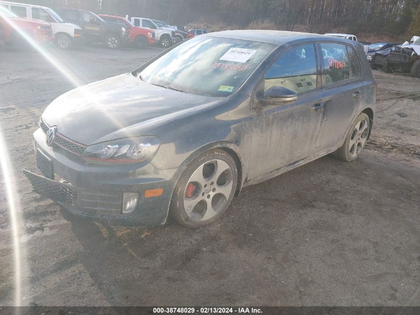 2011 Volkswagen Gti 4-Door VIN: WVWGD7AJ8BW140347 Lot: 38748029