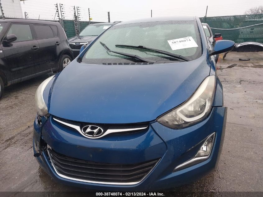 2014 Hyundai Elantra Se (Ulsan Plant) VIN: KMHDH4AE1EU051403 Lot: 38748074