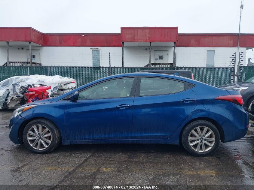 2014 Hyundai Elantra Se (Ulsan Plant) VIN: KMHDH4AE1EU051403 Lot: 38748074