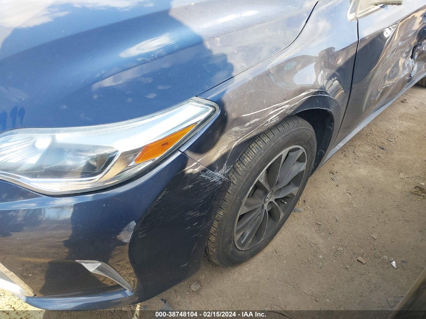 VIN 4T1BK1EB7HU244246 2017 TOYOTA AVALON XLE