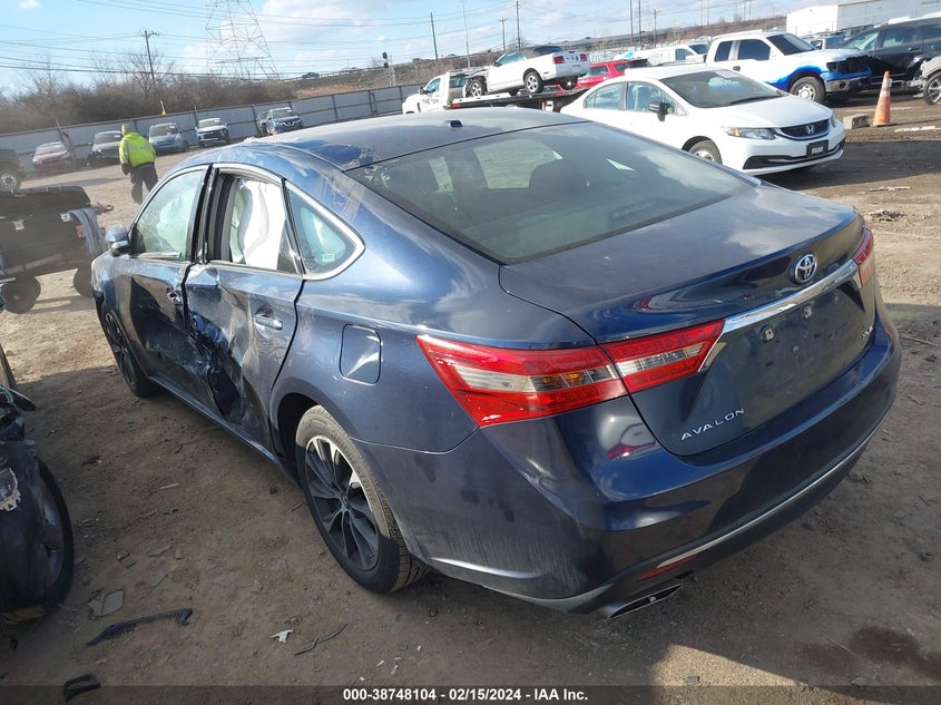 VIN 4T1BK1EB7HU244246 2017 TOYOTA AVALON XLE