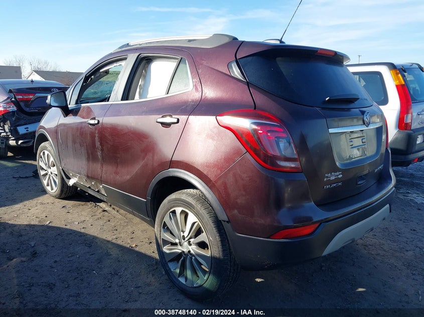 VIN KL4CJESB7HB201135 2017 BUICK ENCORE PREFERRED