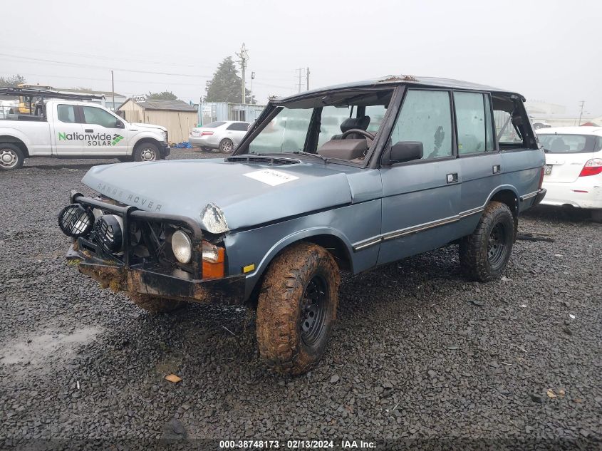1990 Land Rover Range Rover VIN: SALHV1241LA409108 Lot: 38748173