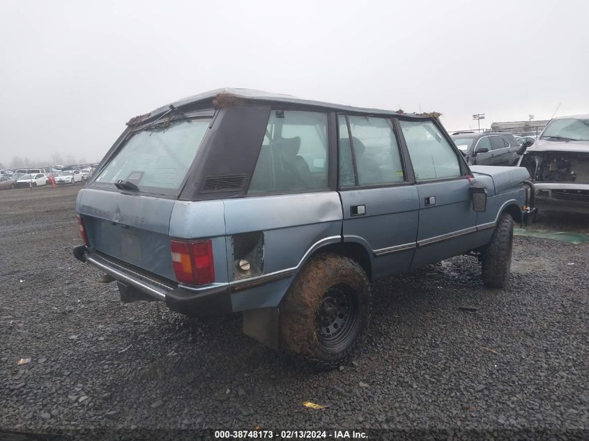 1990 Land Rover Range Rover VIN: SALHV1241LA409108 Lot: 38748173