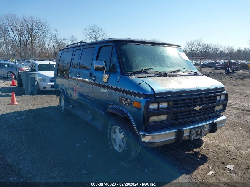 1995 Chevrolet G20 VIN: 1GBEG25K6SF154191 Lot: 38748328