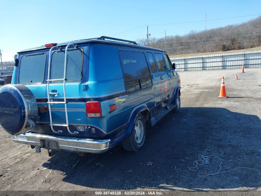 1995 Chevrolet G20 VIN: 1GBEG25K6SF154191 Lot: 38748328