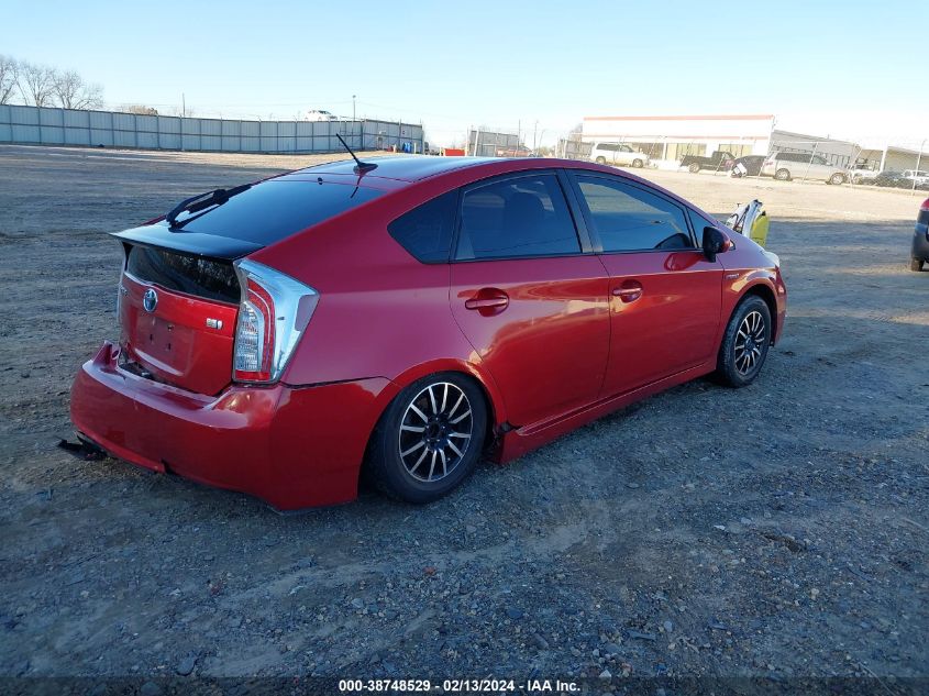 JTDKN3DU6D0337187 2013 Toyota Prius Three