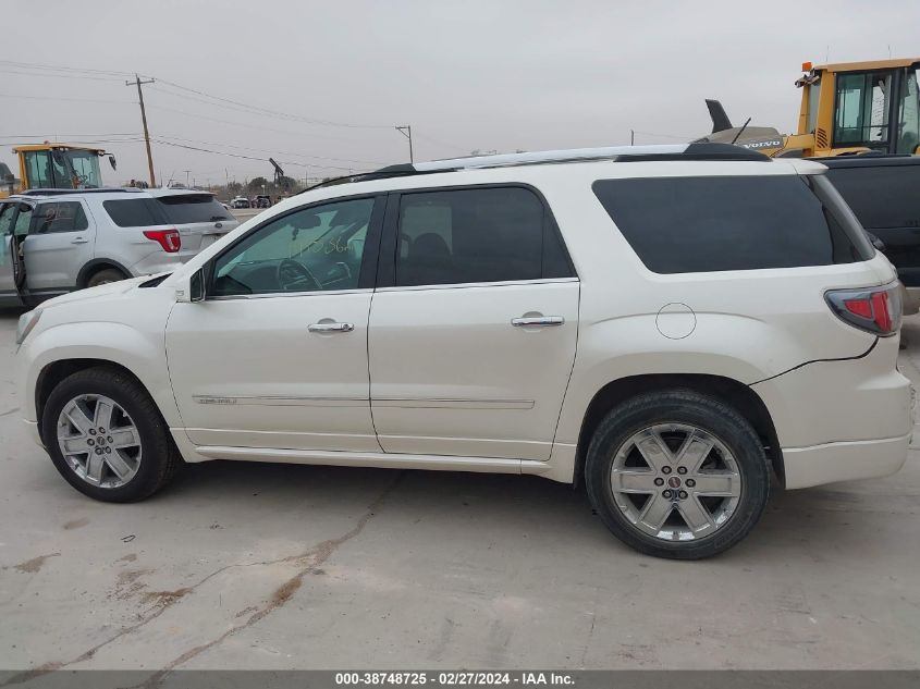 2013 GMC Acadia Denali VIN: 1GKKVTKD8DJ151698 Lot: 38748725