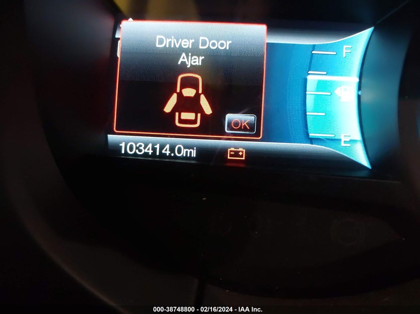 VIN 2FMPK4J8XHBB87709 2017 FORD EDGE SEL