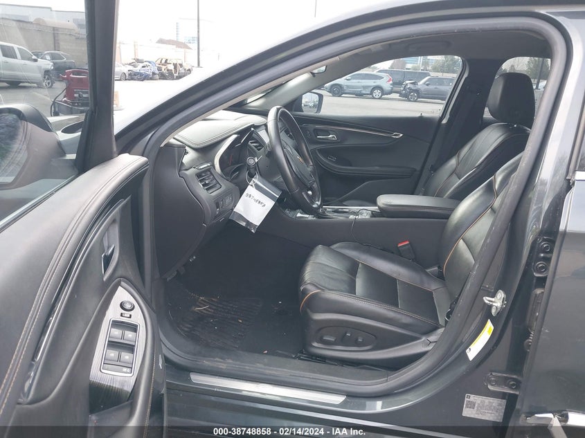VIN 2G1125S39J9142575 2018 CHEVROLET IMPALA 2LZ