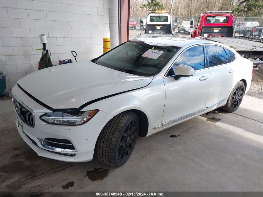 2017 Volvo S90 T6 Inscription VIN: YV1A22MLXH1012929 Lot: 38748948