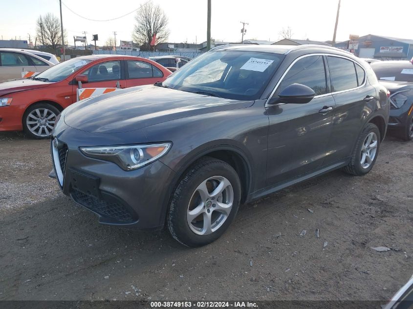 2018 Alfa Romeo Stelvio Awd VIN: ZASFAKAN6J7B77469 Lot: 38749153