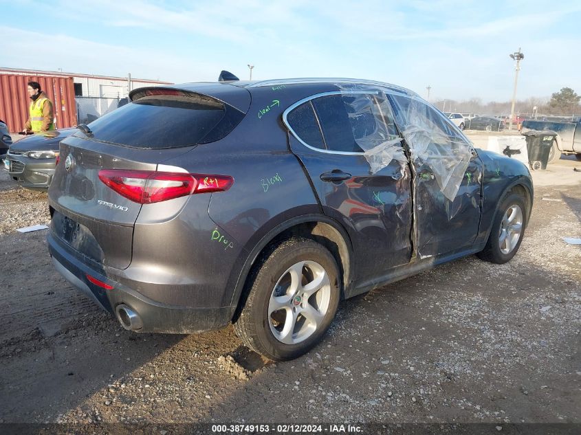 2018 Alfa Romeo Stelvio Awd VIN: ZASFAKAN6J7B77469 Lot: 38749153