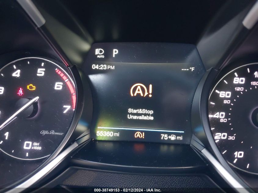VIN ZASFAKAN6J7B77469 2018 ALFA ROMEO STELVIO AWD