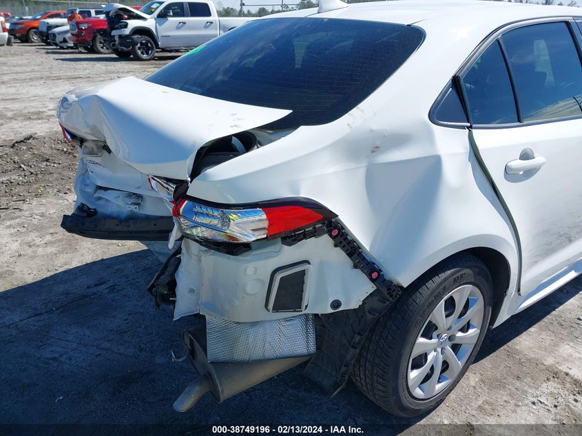 2021 Toyota Corolla Le VIN: JTDEPMAE8MJ149307 Lot: 38749196