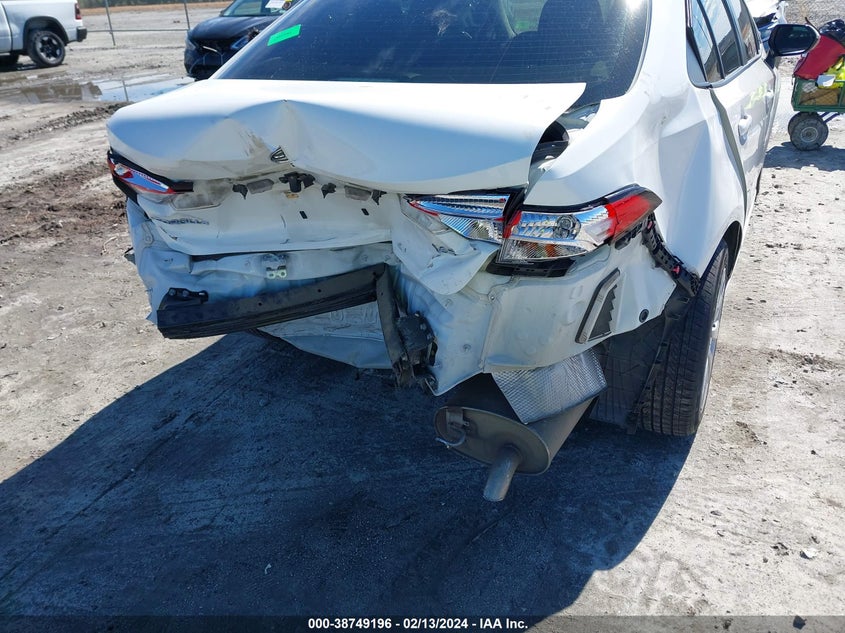 2021 Toyota Corolla Le VIN: JTDEPMAE8MJ149307 Lot: 38749196