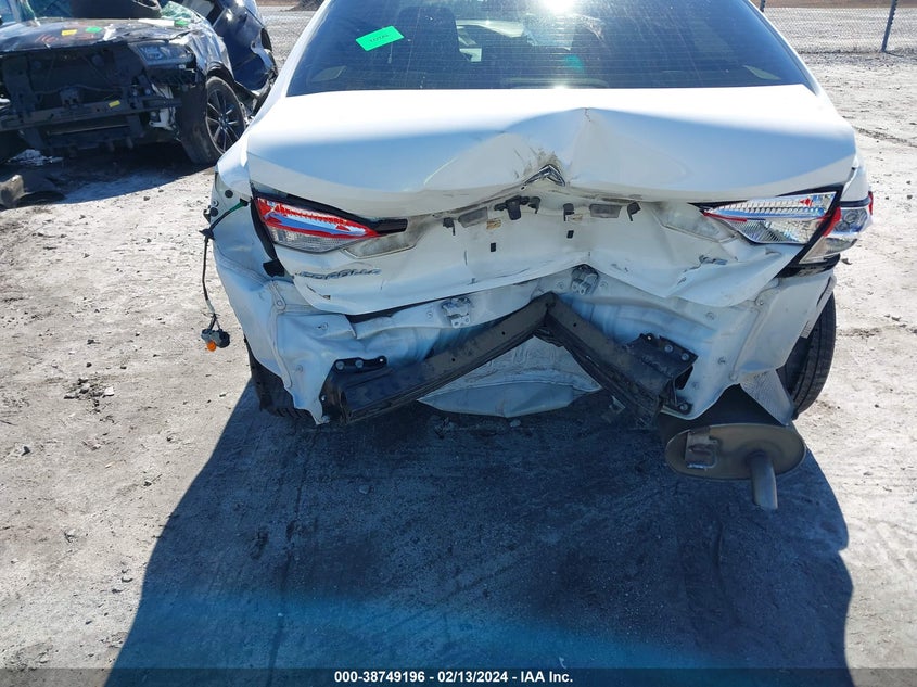 2021 Toyota Corolla Le VIN: JTDEPMAE8MJ149307 Lot: 38749196